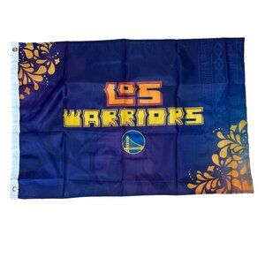 GSW Golden State Warriors 2023-2024 Los Warriors Game Day Flag